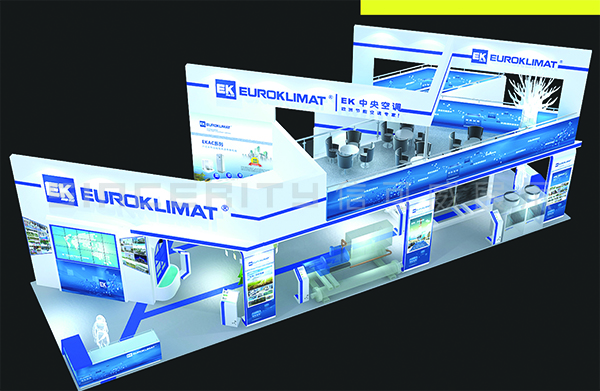 欧科展台设计搭建效果图