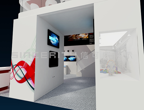 ovt展台设计效果图