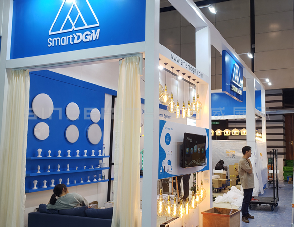 SmartDGM 香港电子展设计展台现场图