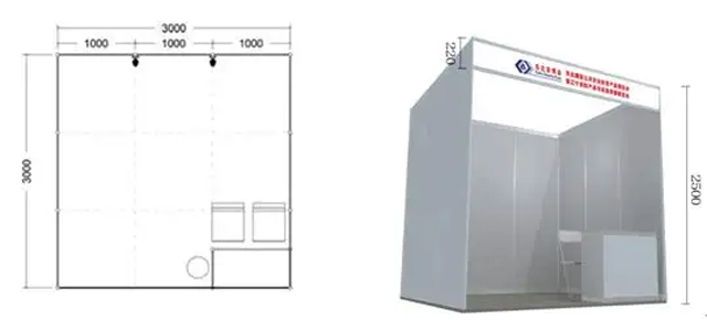 展台搭建高度