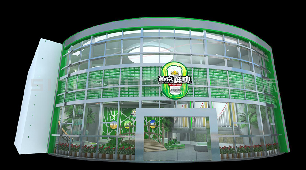 燕京啤酒主题体验展览馆设计