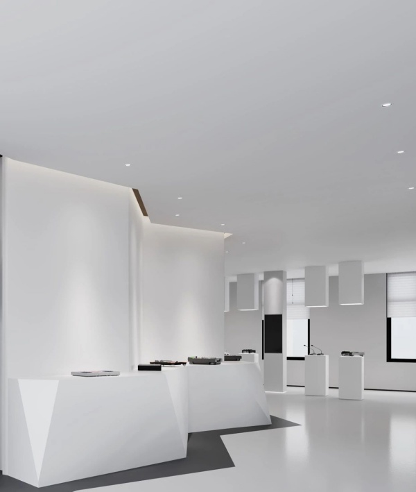 办公展厅员工餐展厅设计案例