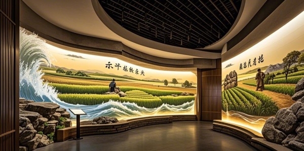农特产品产业园建设项目展厅方案