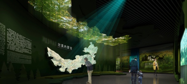 环保企业展厅设计