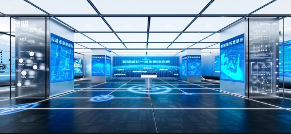 智控企业智慧展厅设计