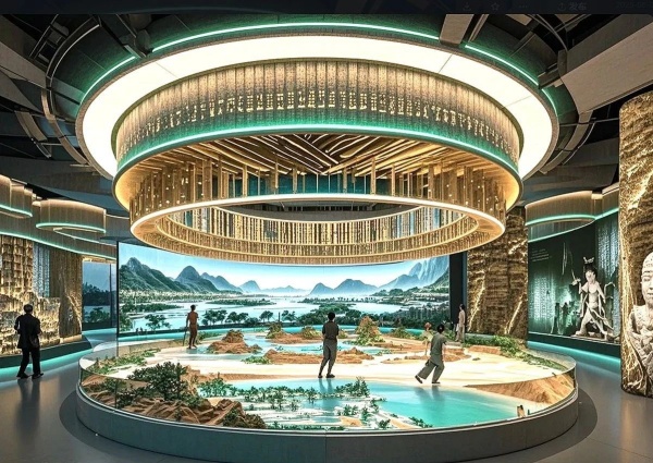 沉浸式文旅展厅设计