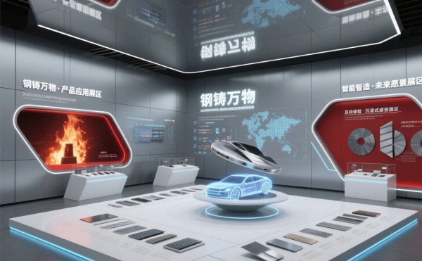 被千度钢流烫到心跳，钢铁企业科技展厅也太酷了吧？