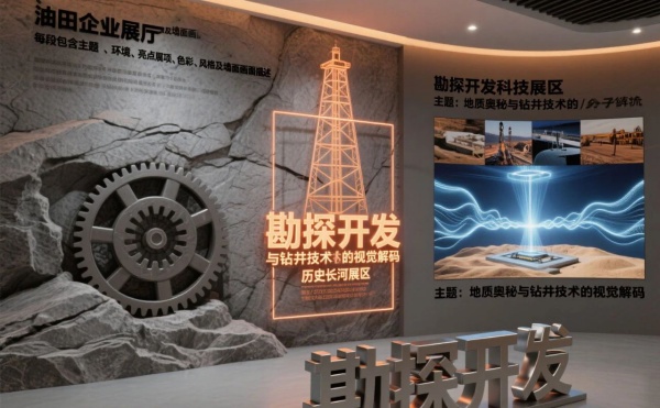 石油会“开口说话”？这座油田文化展厅让岩芯数据活了！