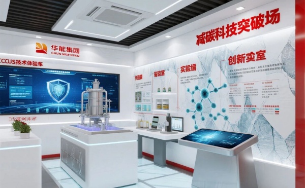 华能环保科技展厅里能摸到风、看到鱼，还能穿越到 2050