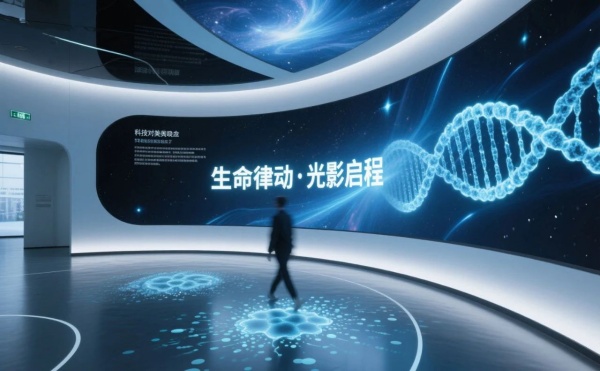 美妆行业科技展厅设计