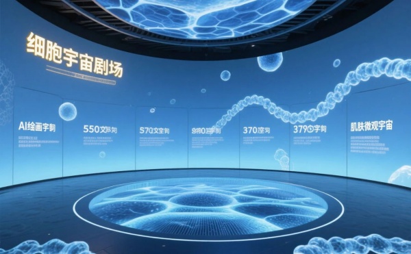 美妆行业科技展厅设计