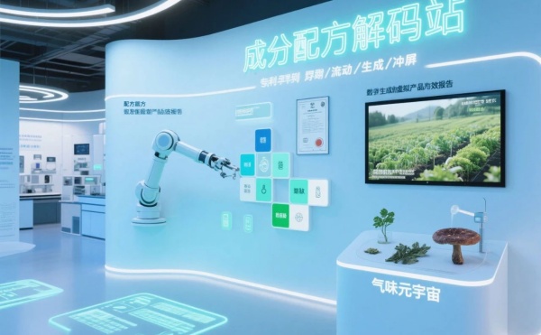 美妆行业科技展厅设计