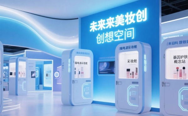 美妆行业科技展厅设计