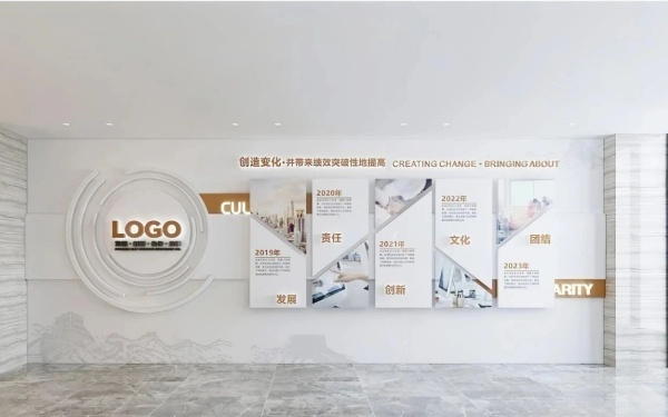 一面企业文化墙，如何成为品牌的「立体名片」？