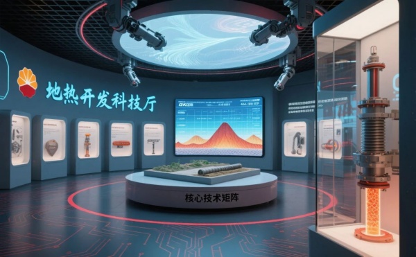 中石油地热开发展厅设计