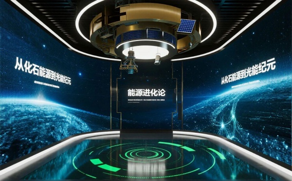 中石油光伏展厅设计