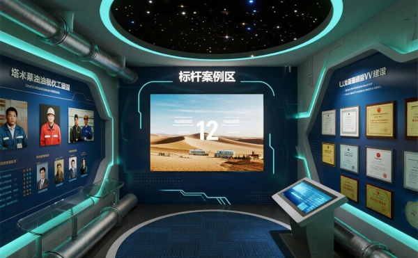 中石油光伏展厅设计