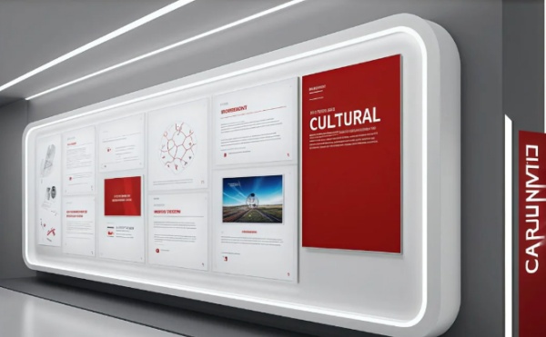 六招秘籍解锁展厅文化墙设计新境界，设计感瞬间爆棚！