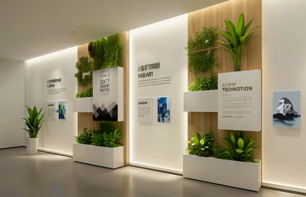 六招秘籍解锁展厅文化墙设计新境界，设计感瞬间爆棚！