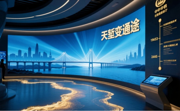 中铁桥梁勘测展厅设计
