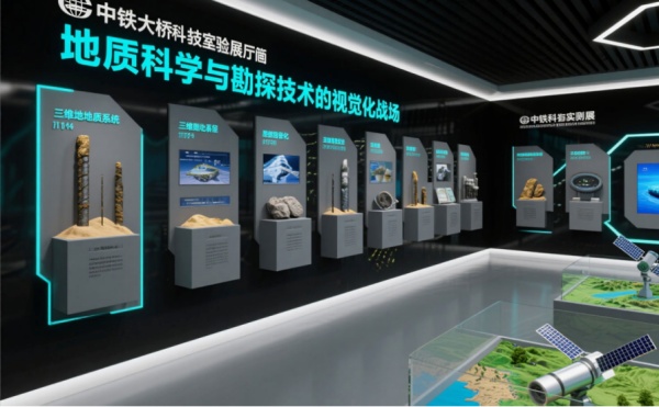 中铁桥梁勘测展厅设计
