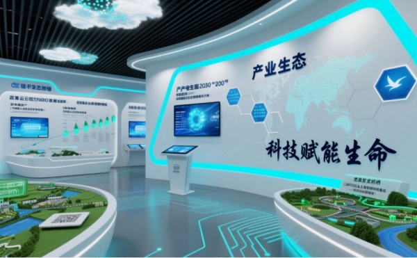 健康产业园展厅设计