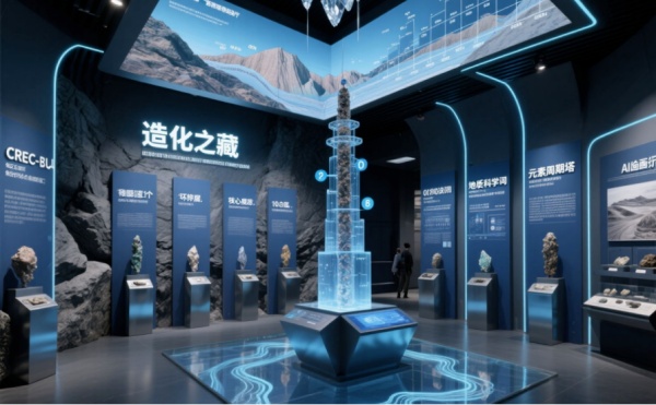 中铁矿产资源展厅设计