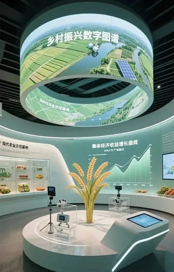 新农业企业多媒体展厅：科技赋能下的绿色农业沉浸式体验空间