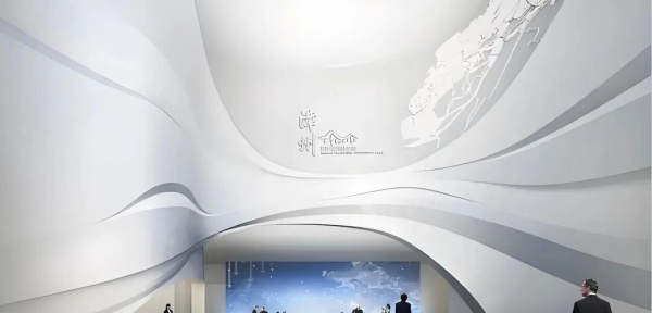 山水主题展馆场景设计