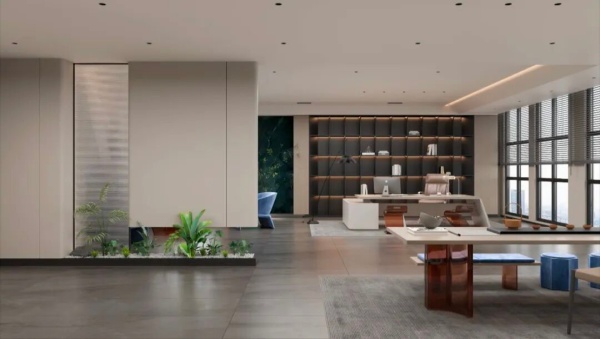 元创控股企业总部办公室展厅设计 元创控股企业总部办公室展厅设计