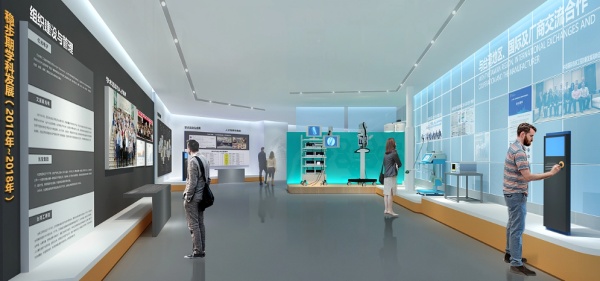 医疗器械展厅专业与体验并重的医疗科技窗口