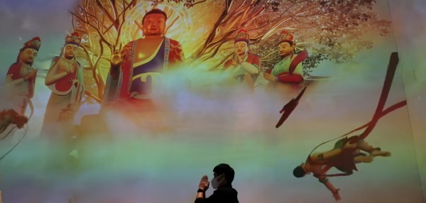 耗资9亿的宁波弥勒数字博物馆！年轻人在这里拜佛许愿！！！