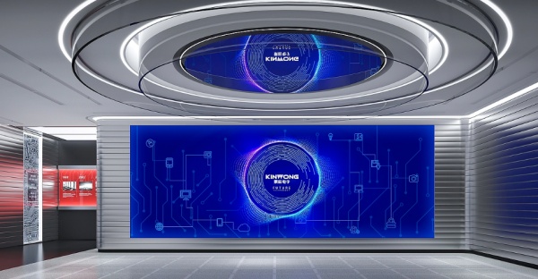 电子元件展厅微观世界的科技之美