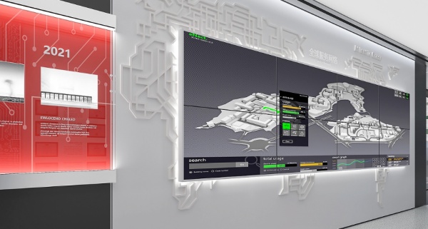 电子元件展厅微观世界的科技之美