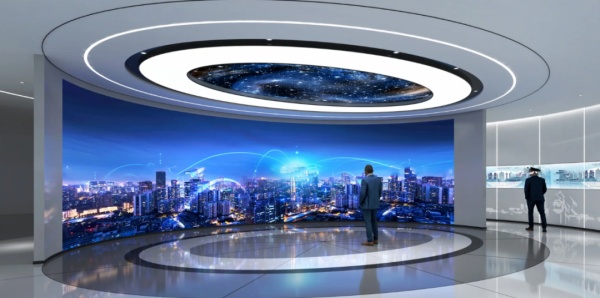 科技展厅沉浸式探索未来视界