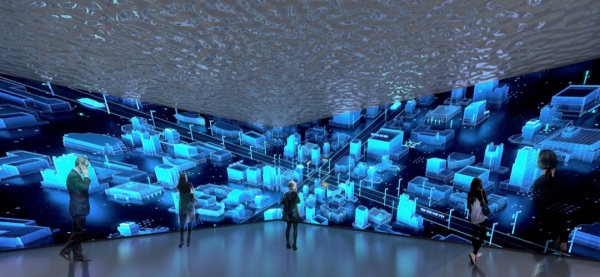 科技展厅沉浸式探索未来视界