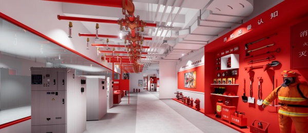 荣达消防办公展厅深圳总部
