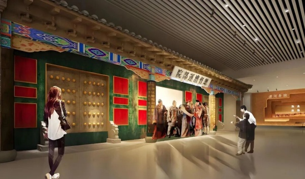 明清展览场景设计