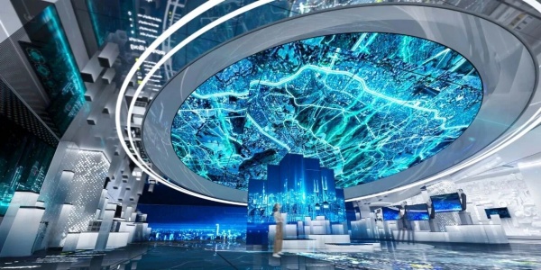 开放式·数字经济科技展馆展厅设计分享