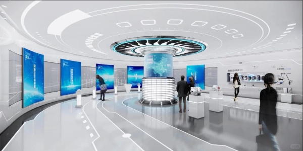 开放式·数字经济科技展馆展厅设计分享