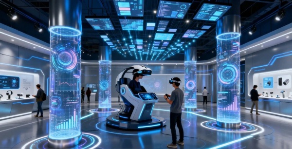 智能硬件企业展厅设计怎么做才能凸显科技先锋感？