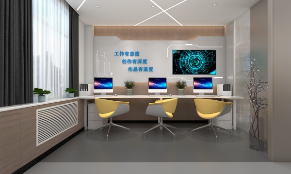 当传媒办公邂逅现代美学，打造科技感与人文温度的文化空间设计