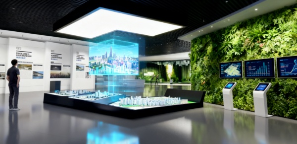 智慧互动沙盘企业展馆新引擎