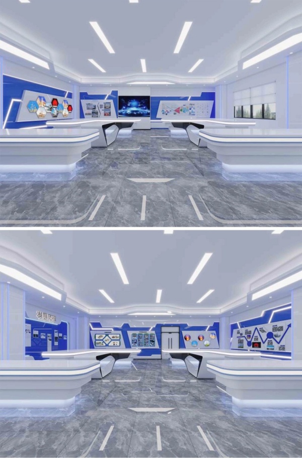 办公室+展厅设计装修面积40000m²