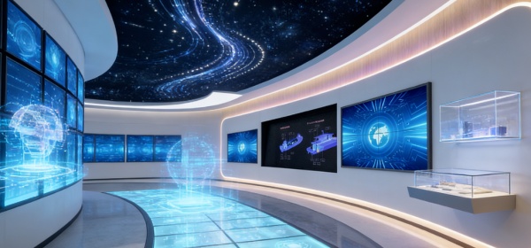 智能展厅科技重构参观体验