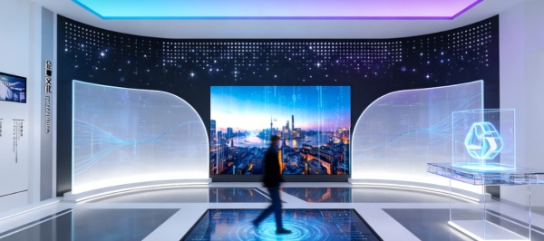 企业之窗展厅里的品牌叙事与价值传递