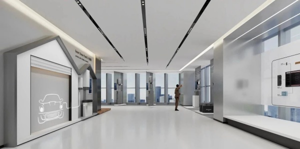 电池科技企业展厅设计