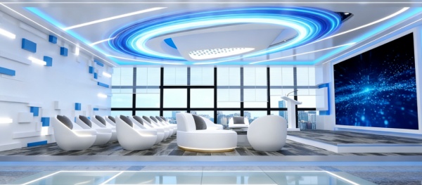 现代展厅会议厅的空间革新与价值赋能