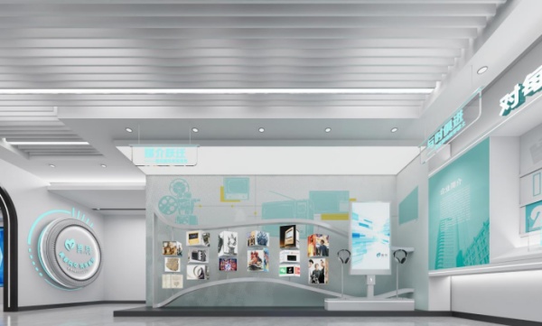 传媒党团活动展厅设计