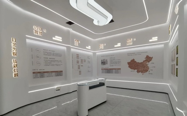 30㎡展厅如何装下一家企业的完整叙事？